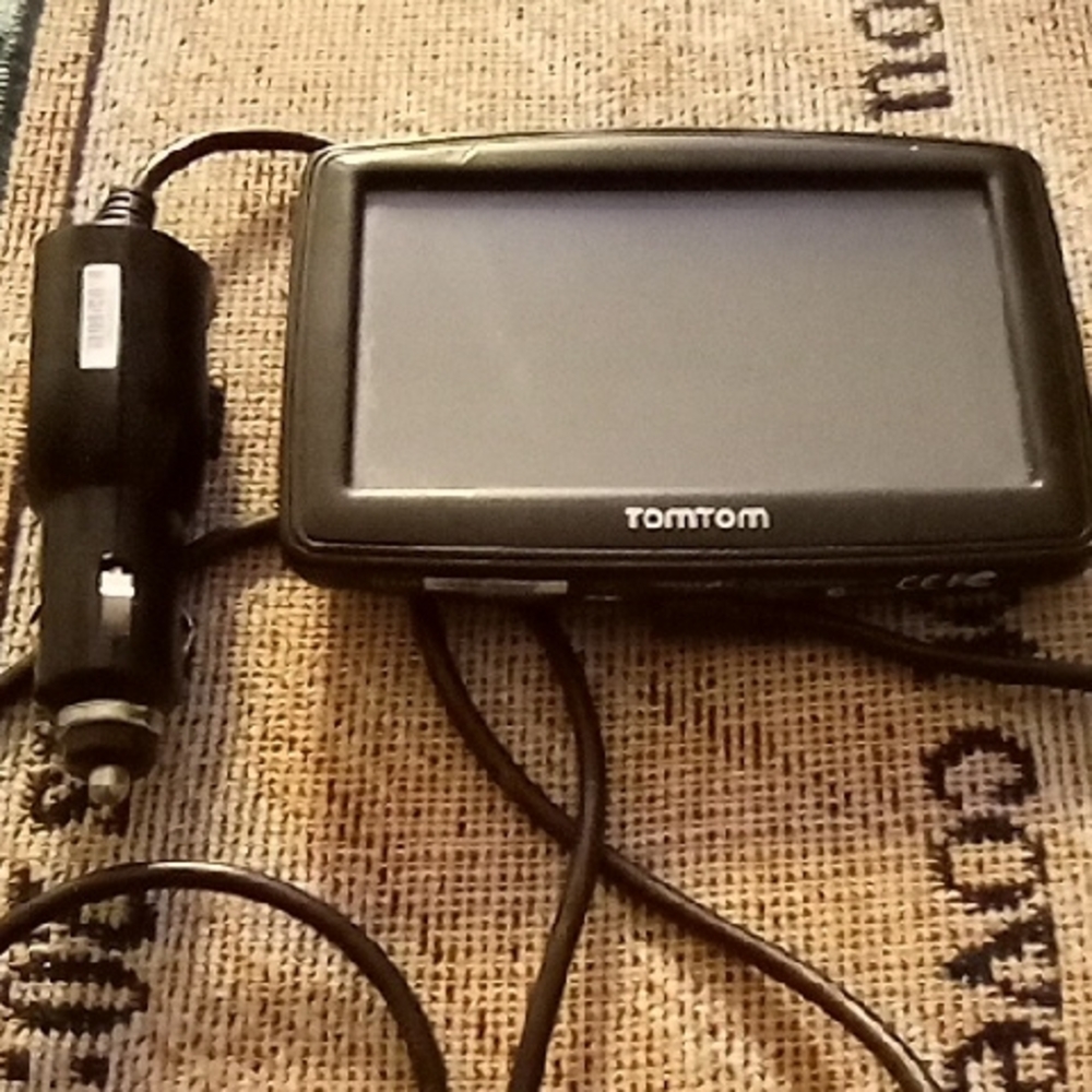 Black GPS Navigation System